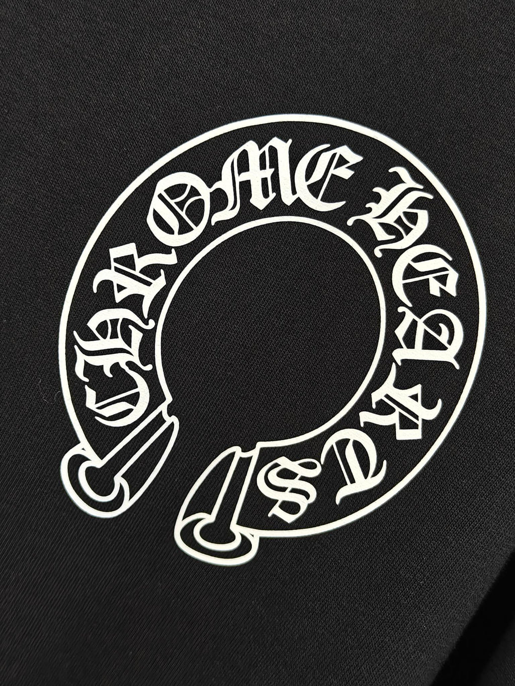 Long sleeves chrome black bouton argenté