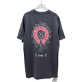 T shirt Chrome black Fer rosé