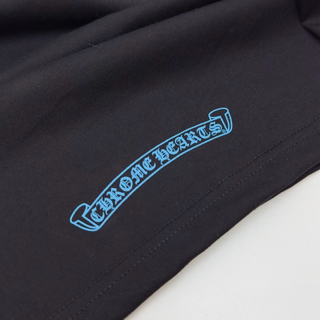 Long sleeves chrome black/blue