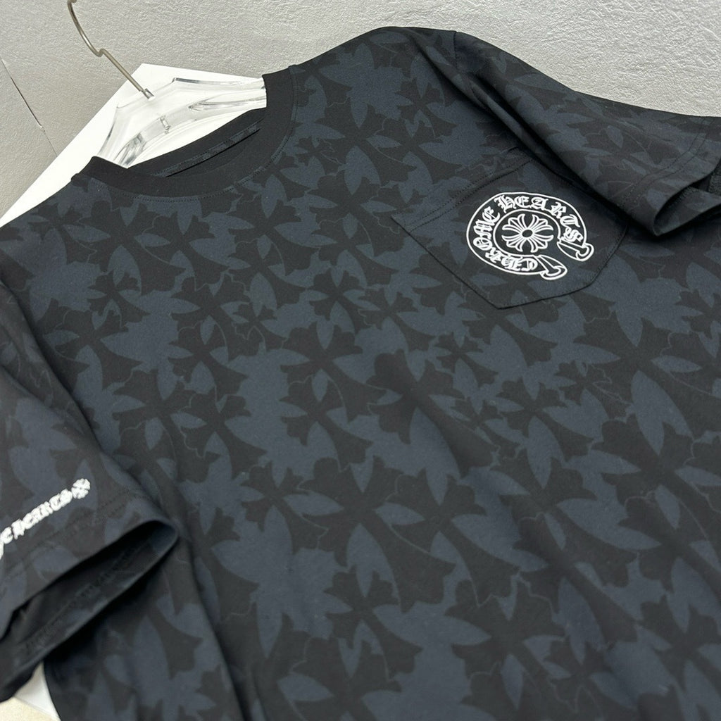 T shirt chrome Full croix