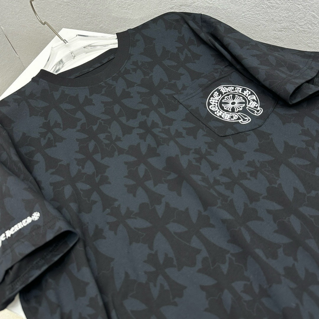 T shirt chrome Full croix