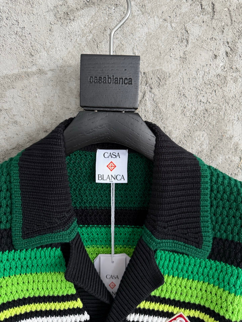 Casa B - Chemise crochet vert  2026