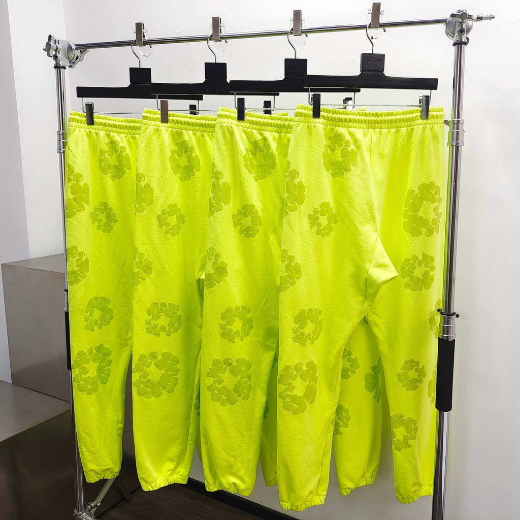 Pantalon Denim.Trs Fluo