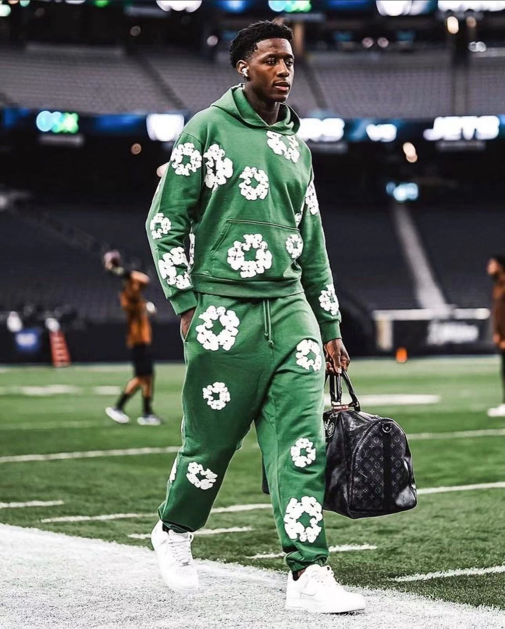 Pantalon Denim.Trs Green