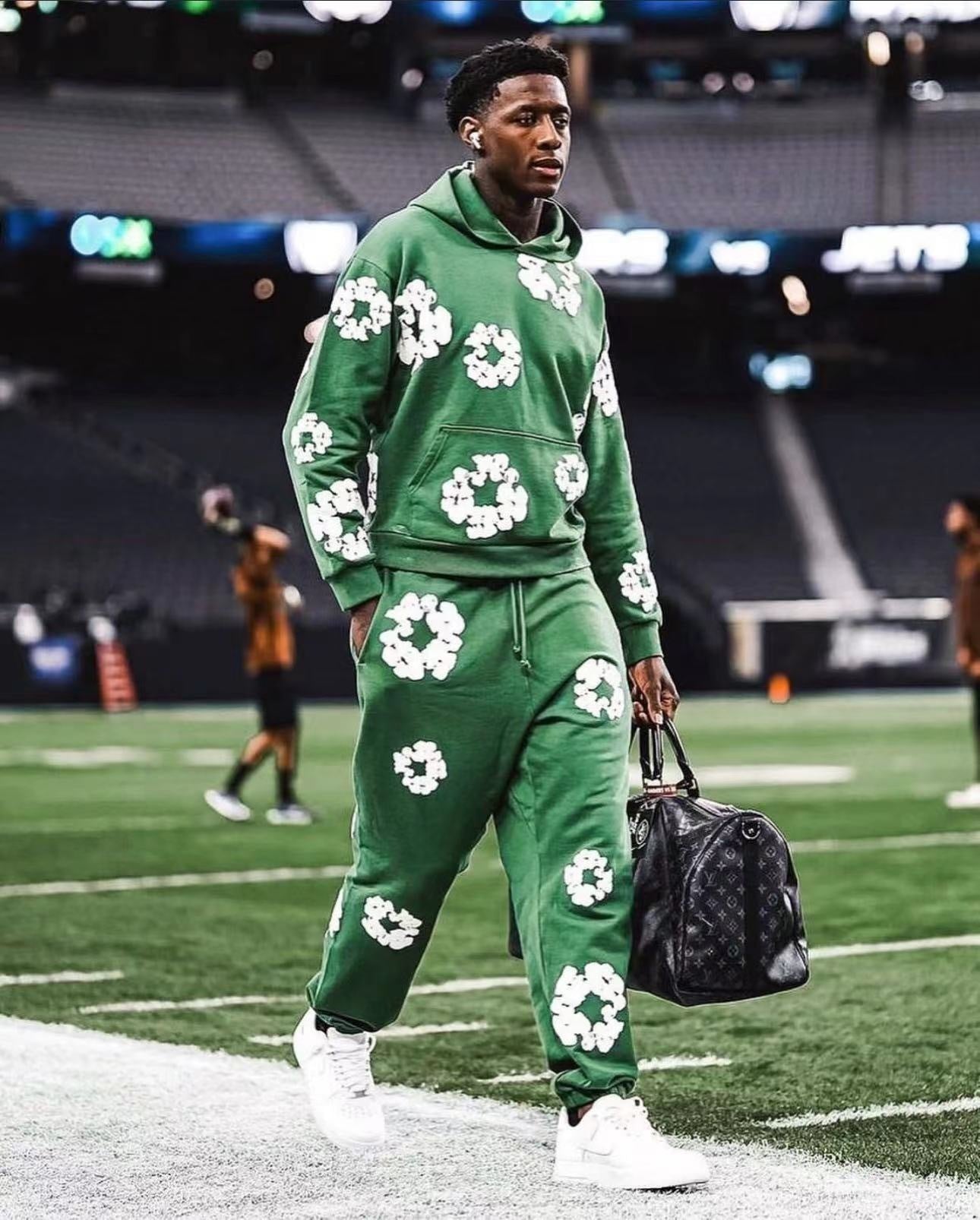 Pantalon Denim.Trs Green