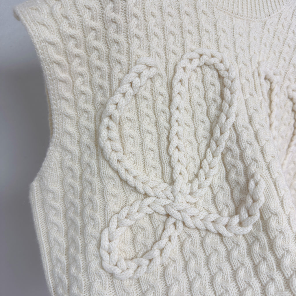 Pull Sans manche Loew Blanc 10/10