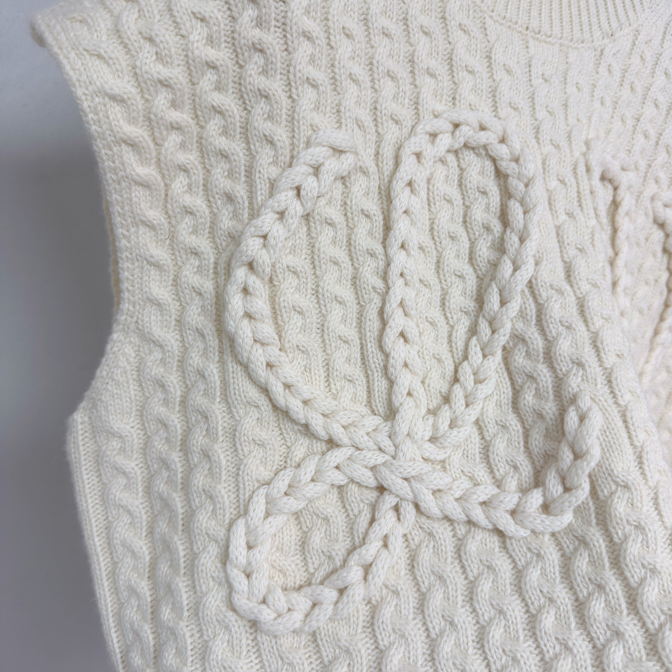 Pull Sans manche Loew Blanc 10/10