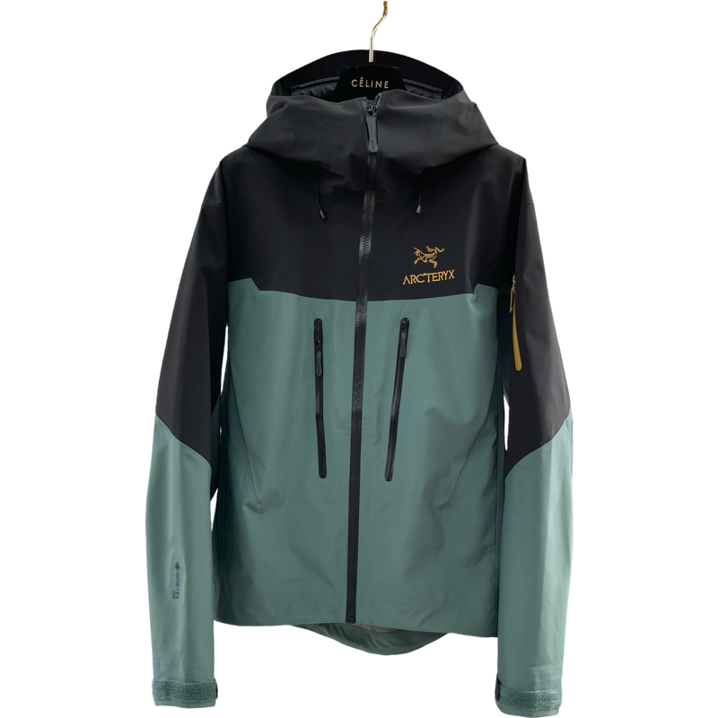 Veste  Arc tryx  Gore tx Vert noir doré