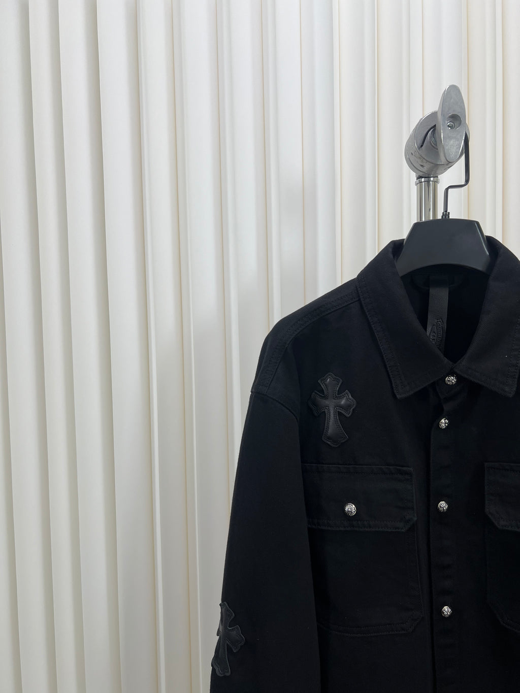 Veste Denim Black Chrome