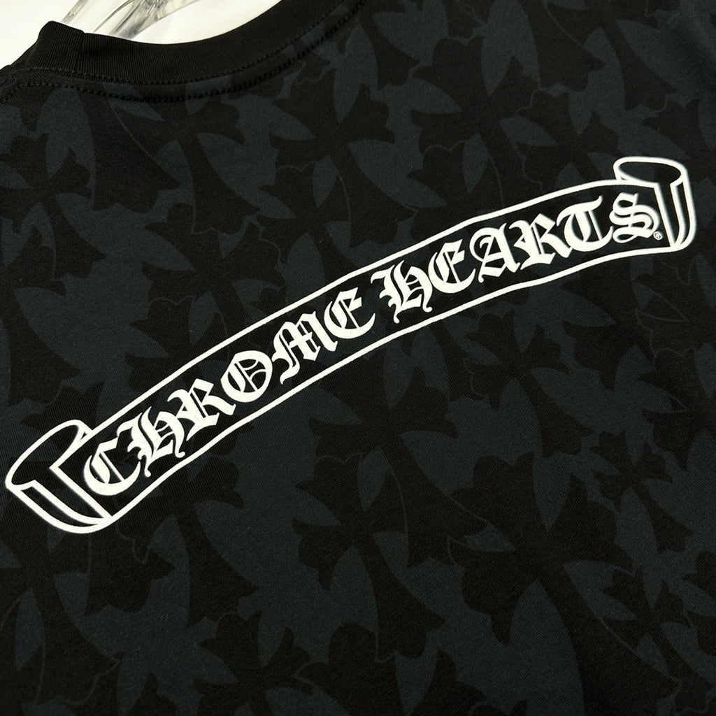 T shirt chrome Full croix