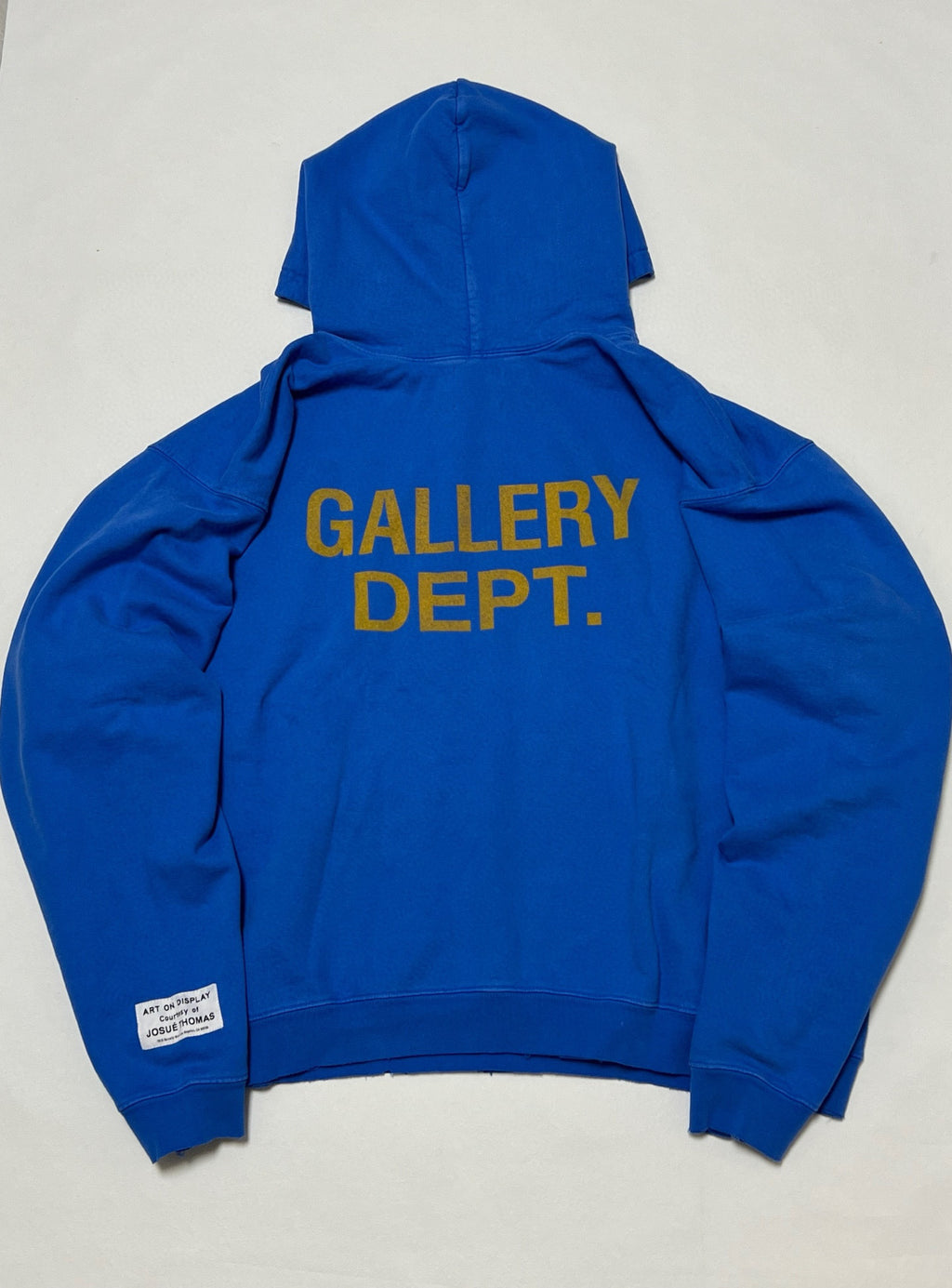 Sweat à Capuche Gallery Bleu