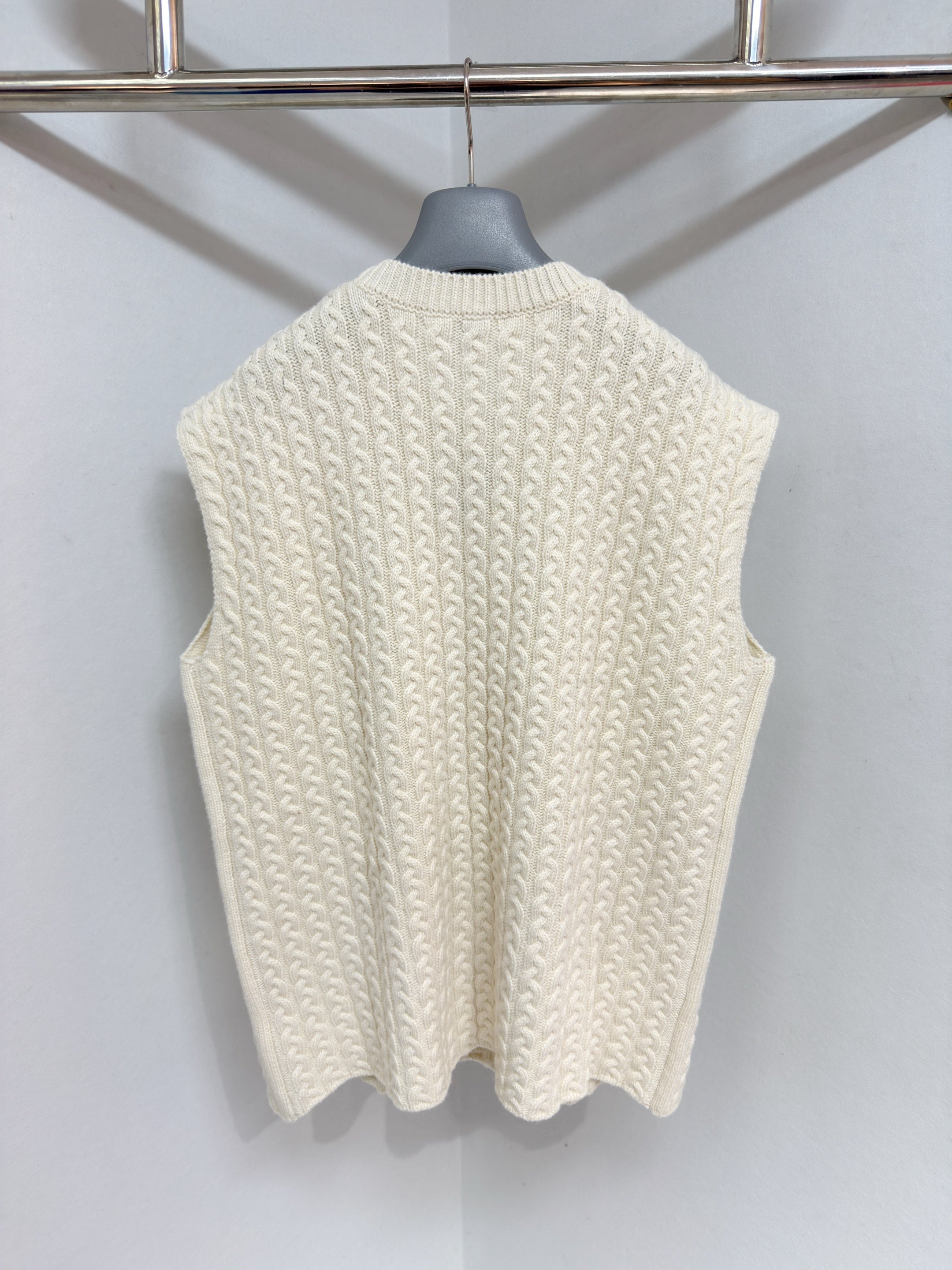 Pull Sans manche Loew Blanc 10/10