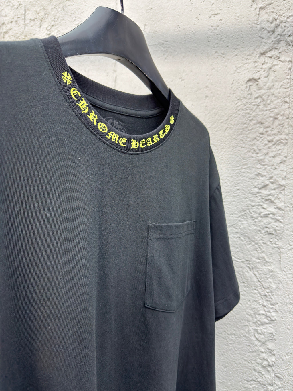 T shirt chrome Black and yellow