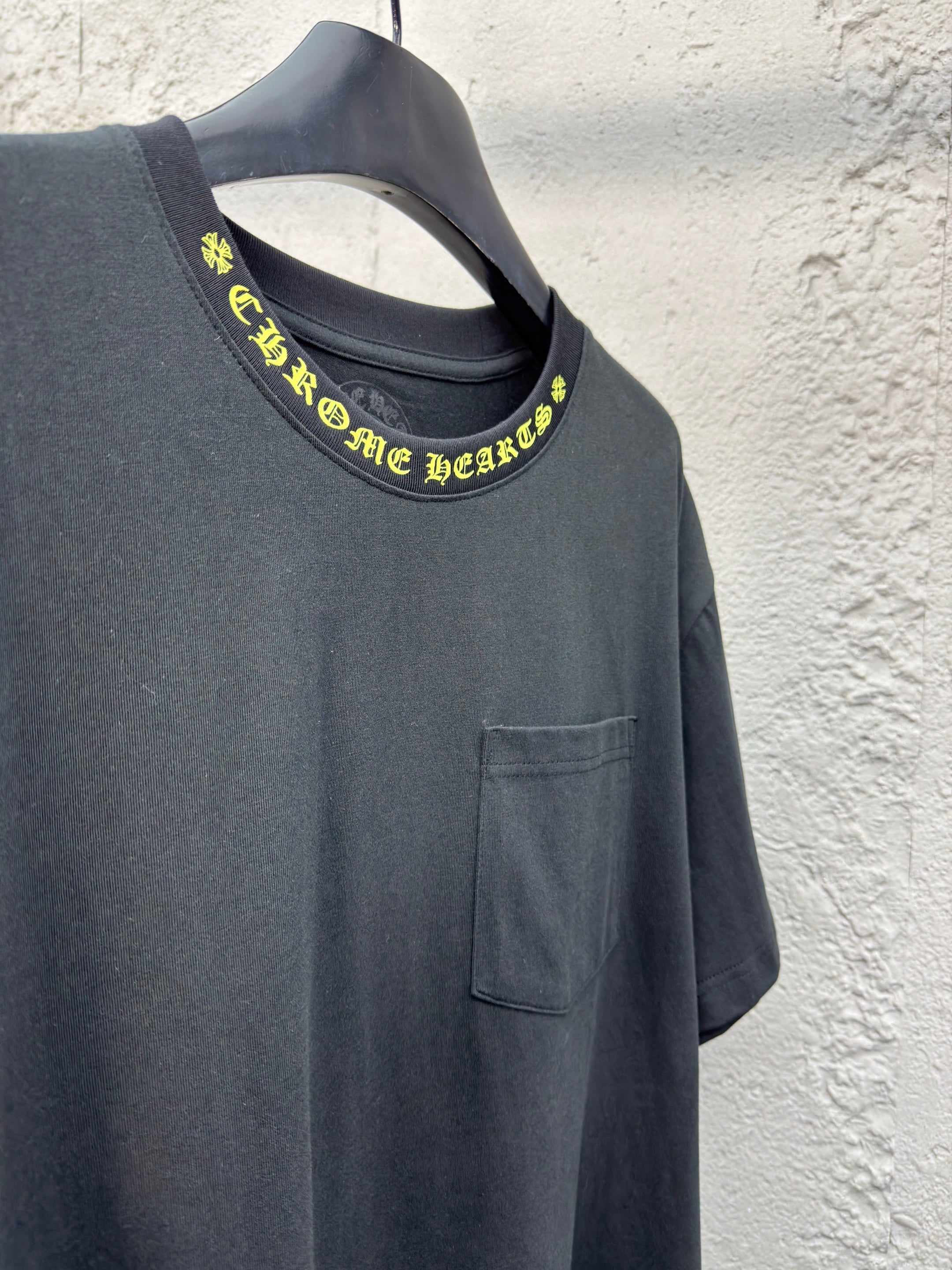 T shirt chrome Black and yellow