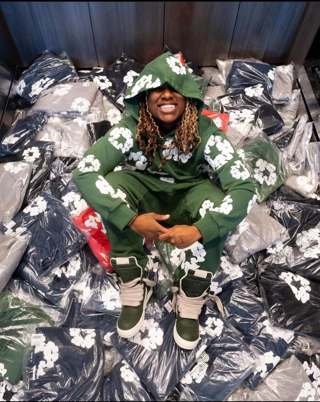 Sweat DENIM.Trs Green