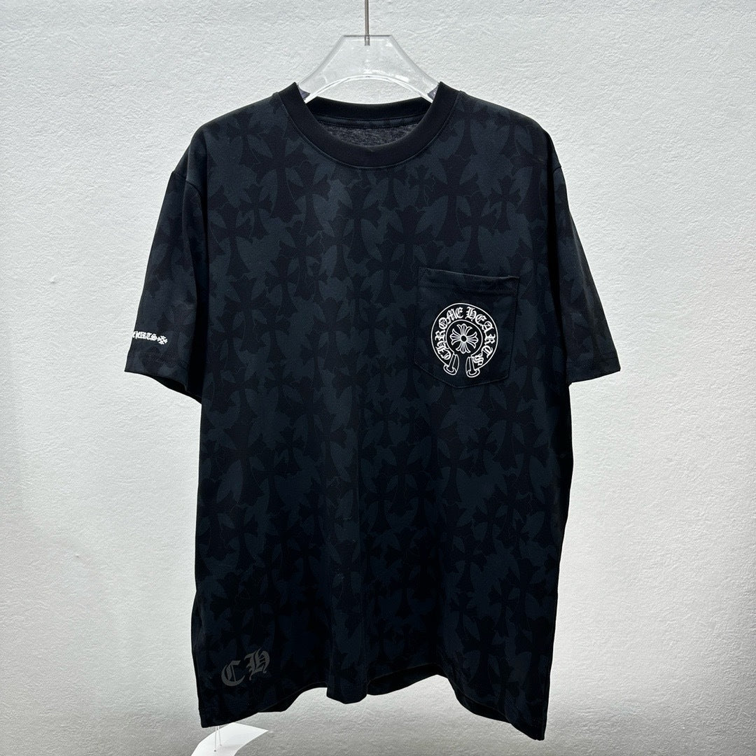 T shirt chrome Full croix