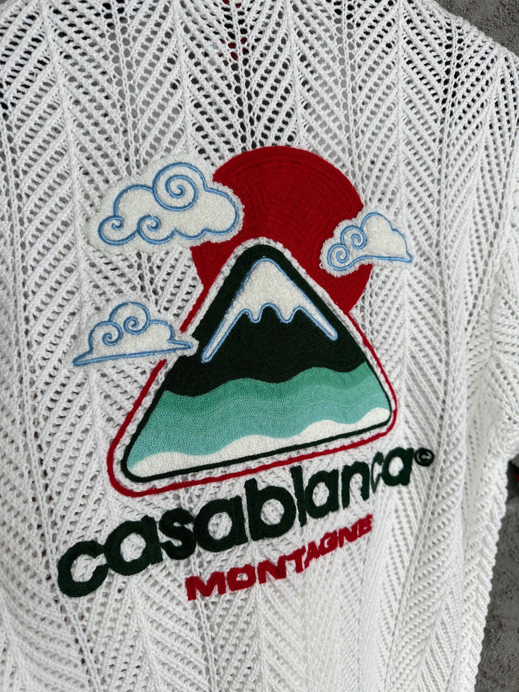 Chemise Casa B à crochet brodéé Montain