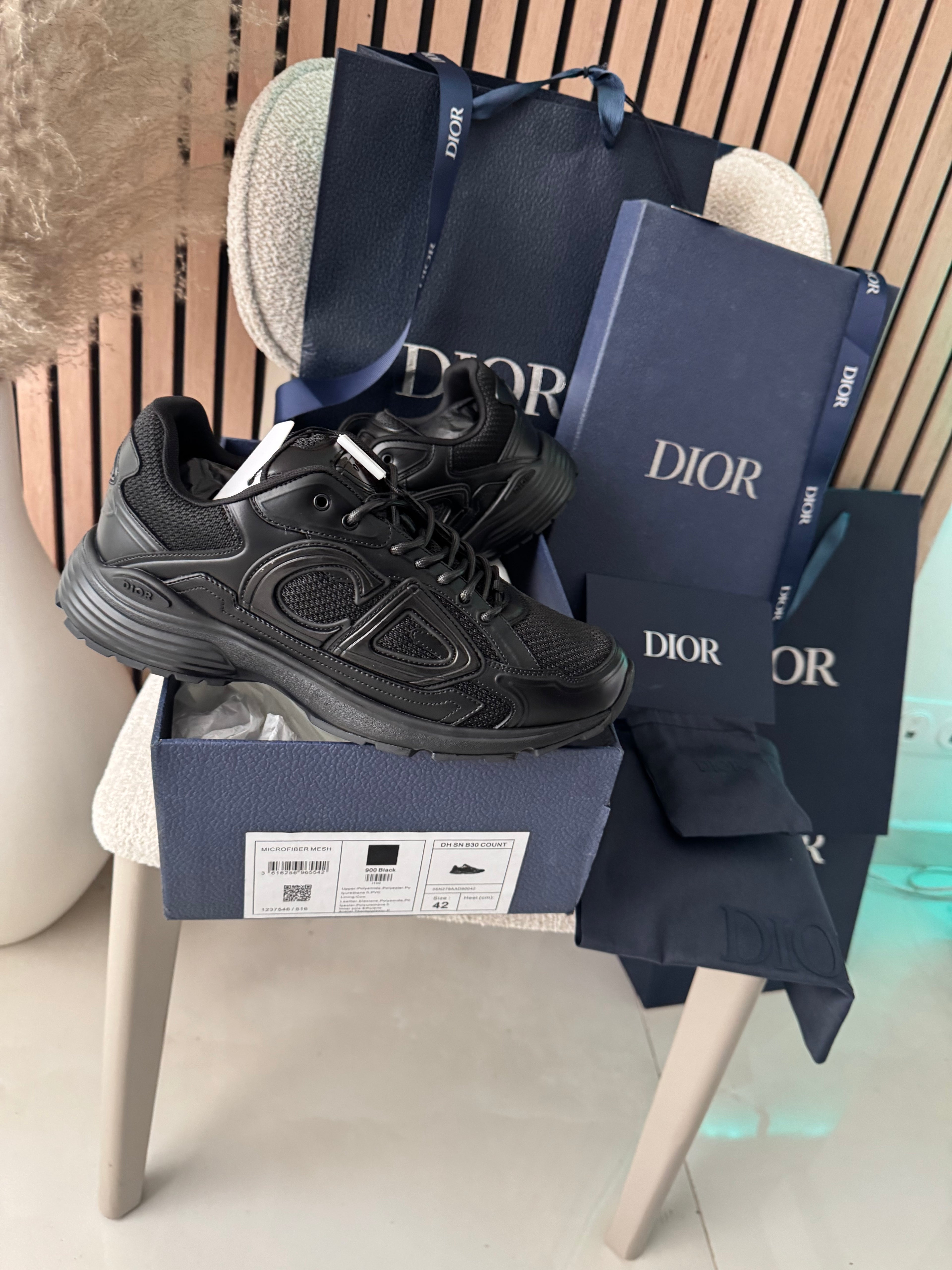 B30 Countdown Cuir Noir v3S