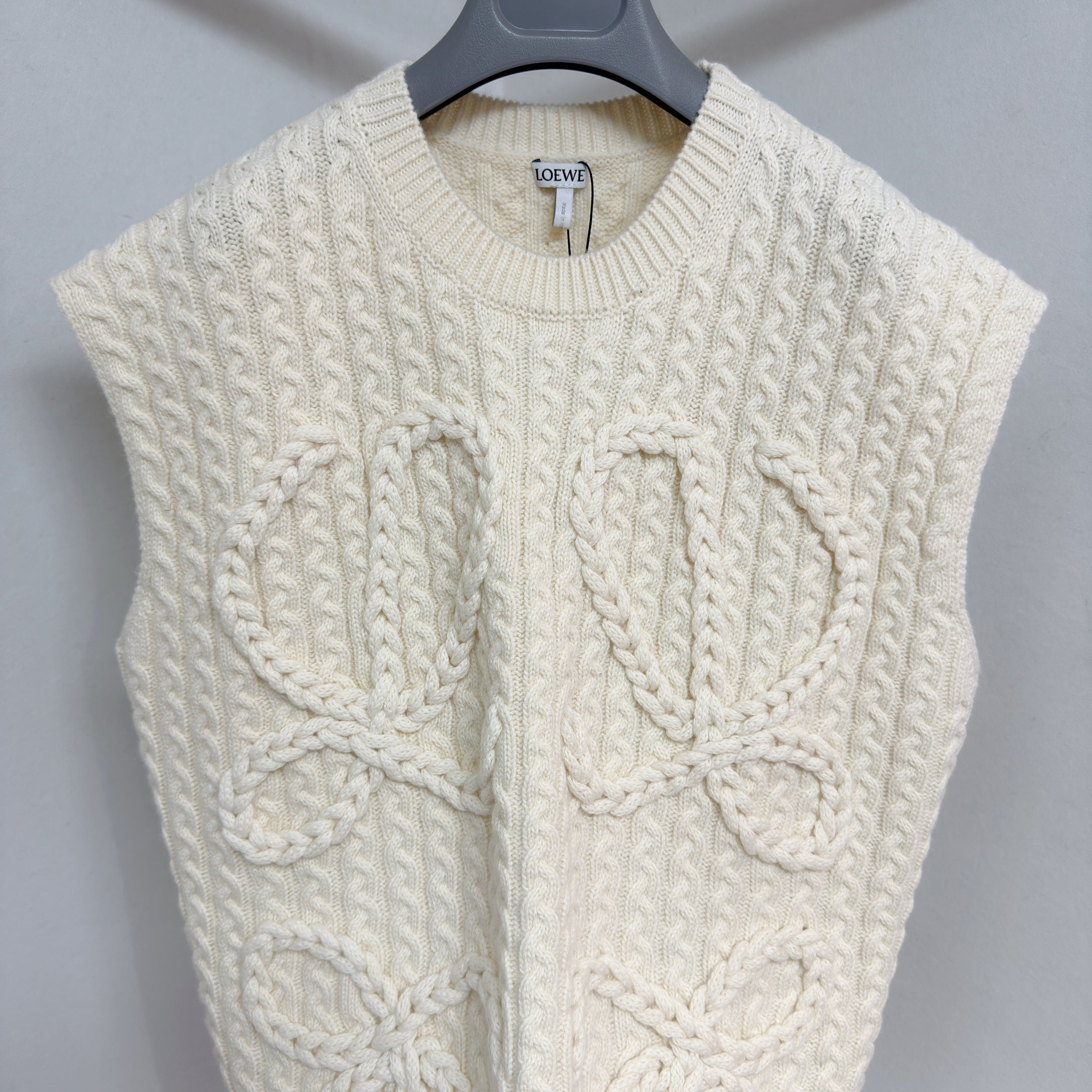 Pull Sans manche Loew Blanc 10/10