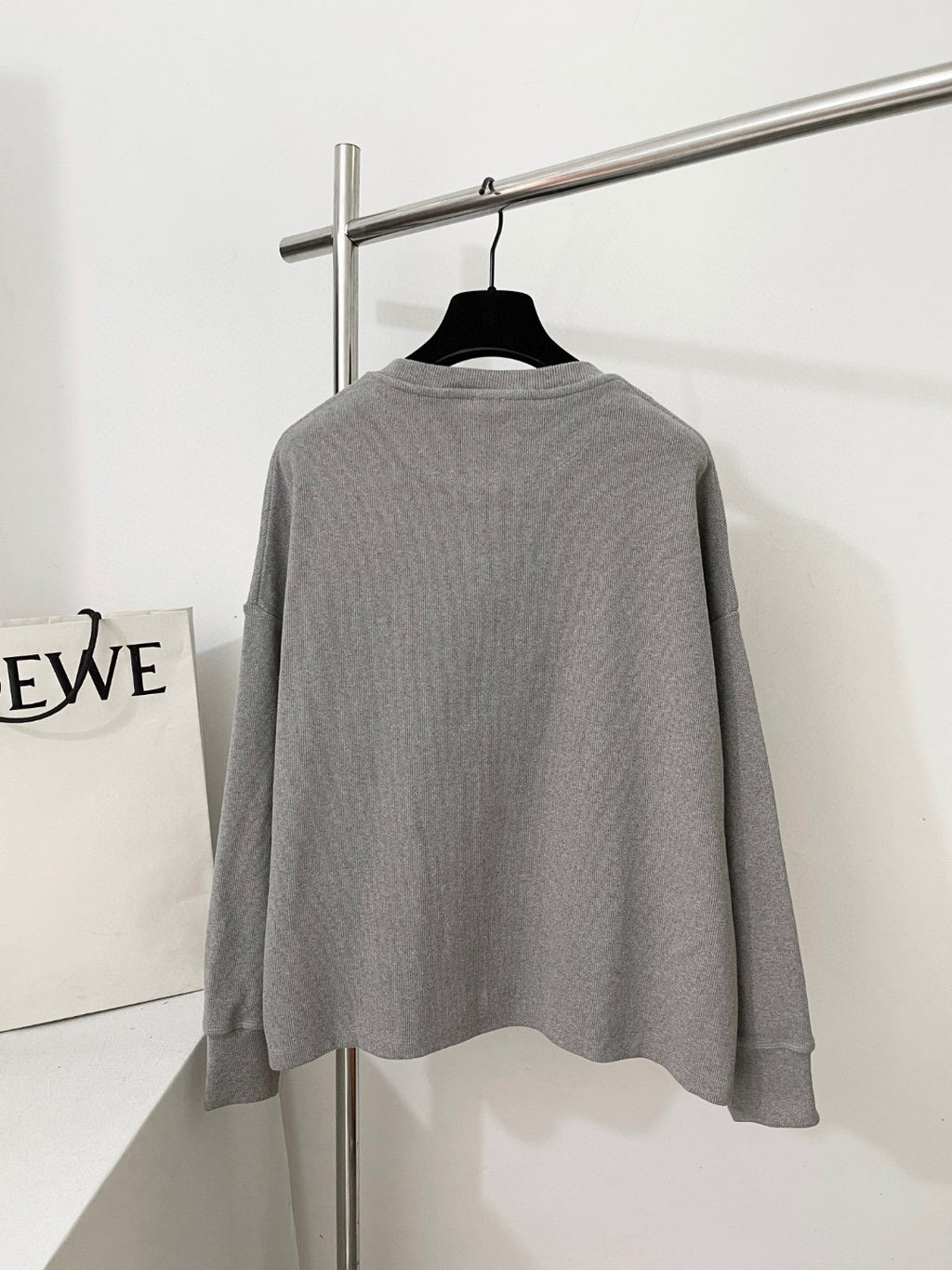 Pull  coton  grey Loew