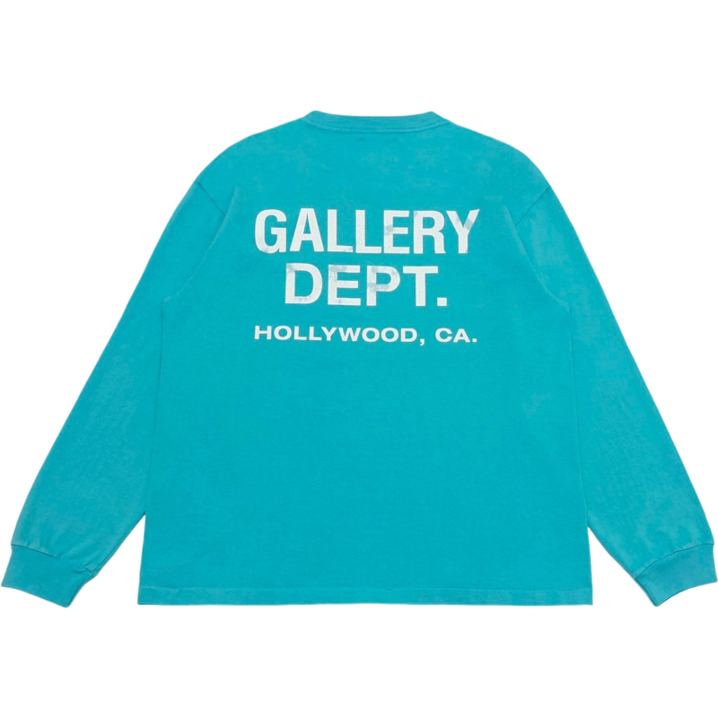 T shirt long sleeve Gallery blue