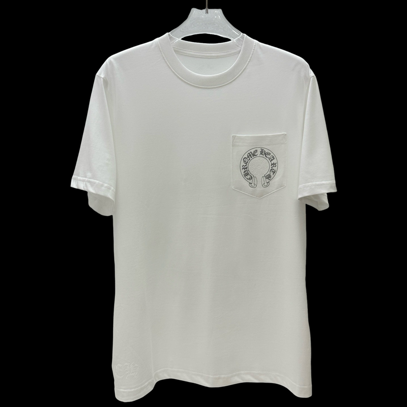 T Shirt Blanc chrome