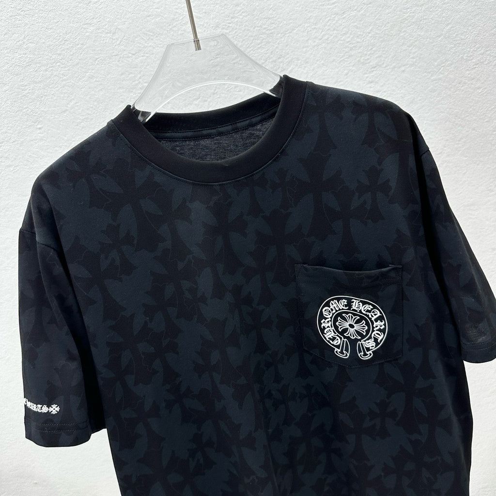 T shirt chrome Full croix