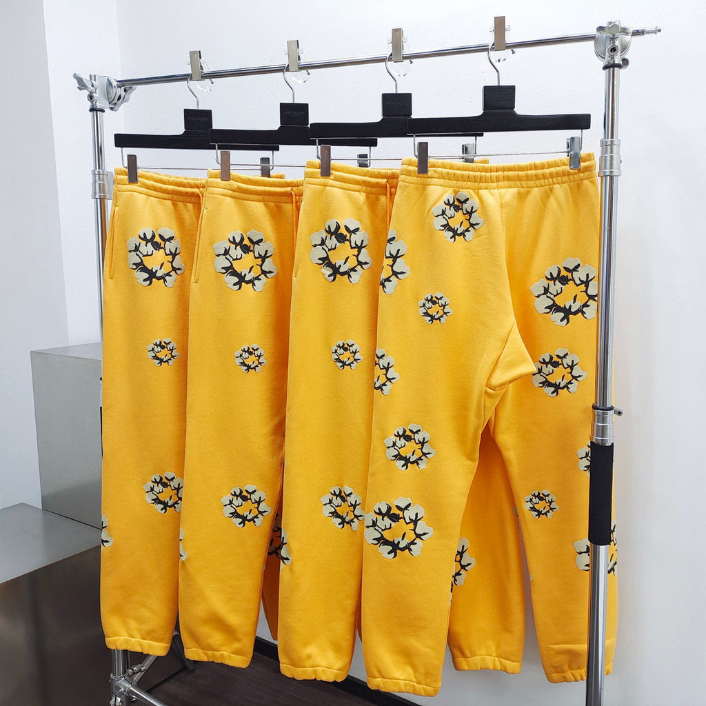 Pantalon Denim.Trs yellow