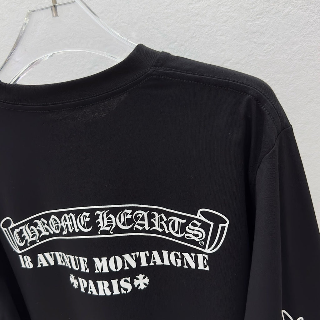 T shirt  Chrome Black Montaigne  long sleeve
