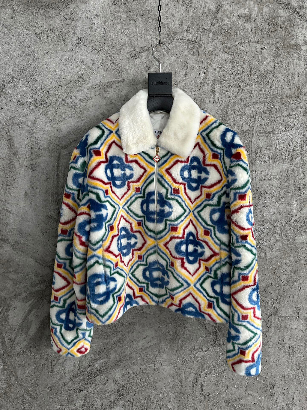 Veste Casa B Fourrure Jacquard