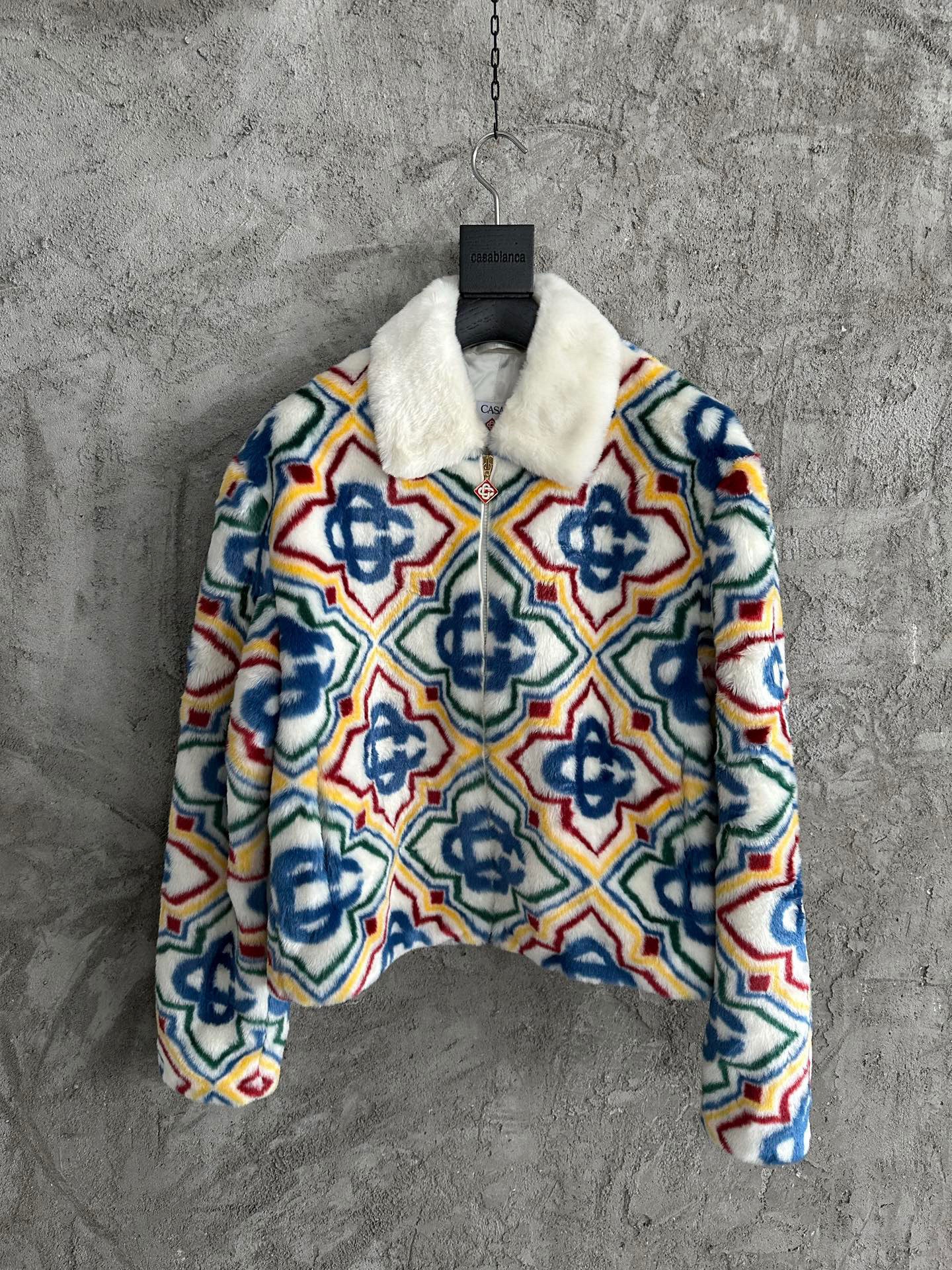 Veste Casa B Fourrure Jacquard