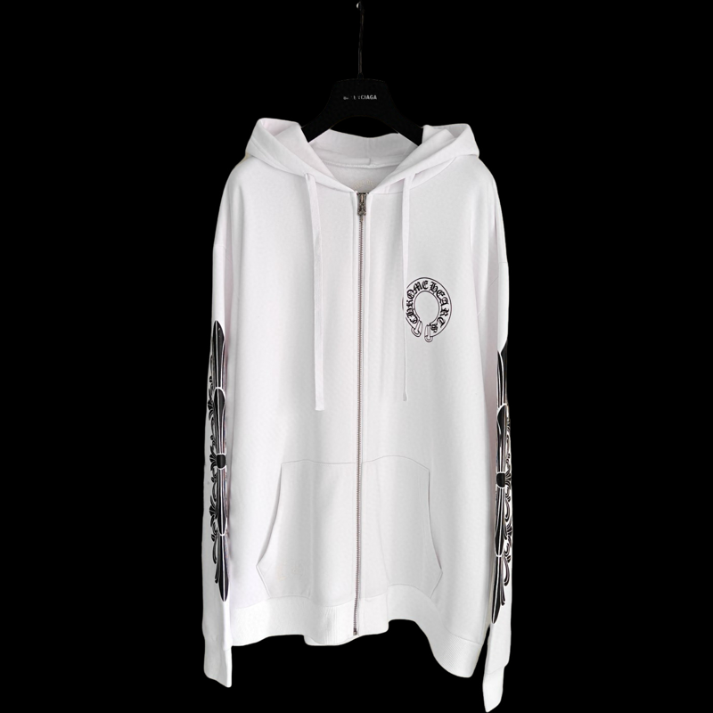 Gilet chrome blanc