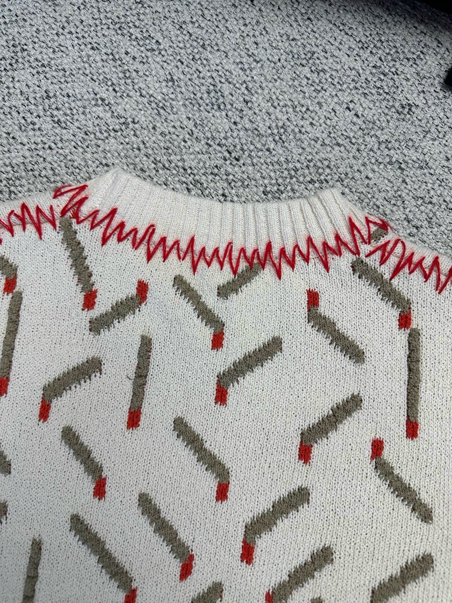 Pull Allumettes en Jacquard Bottega