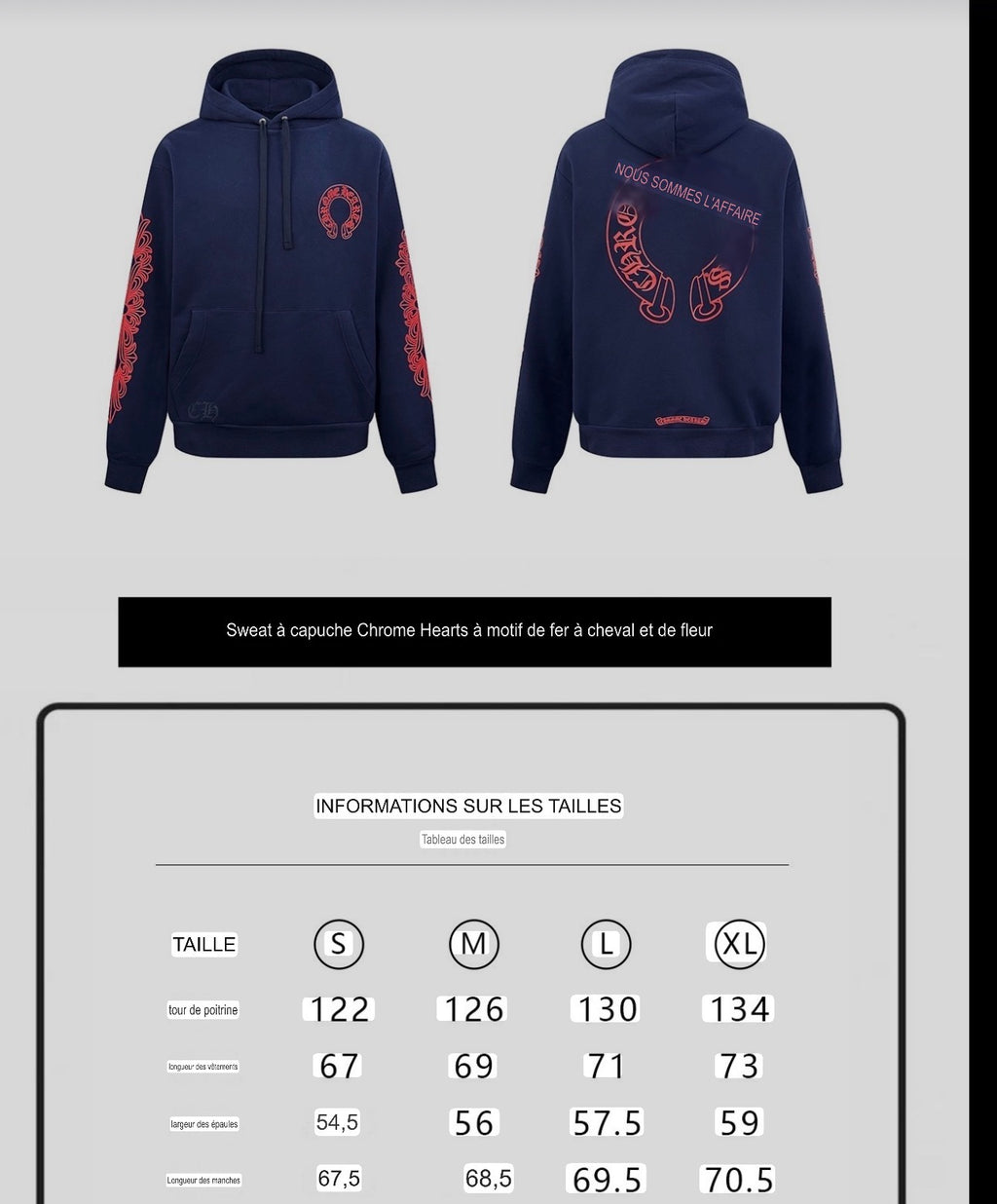 Sweat Blue Red Chrome