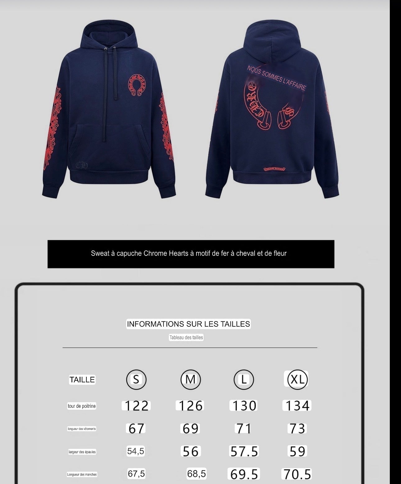 Sweat Blue Red Chrome