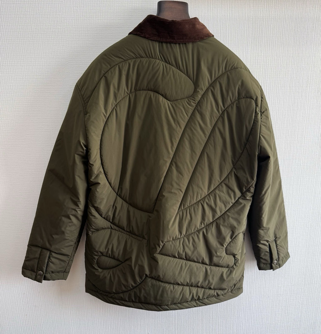 Loew logo patch Jacket Brown