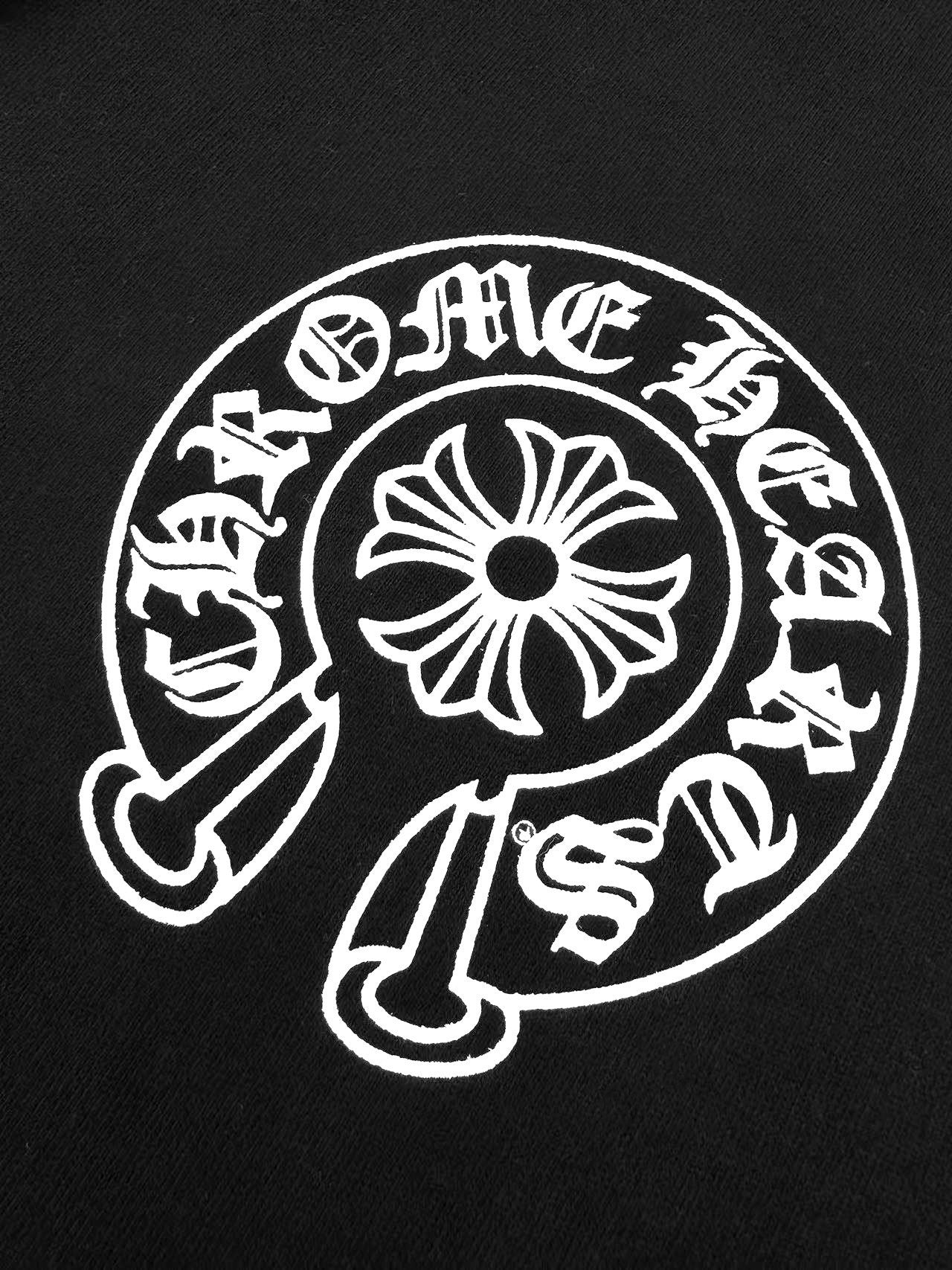 Veste zippée à imprimé lettres Chrome