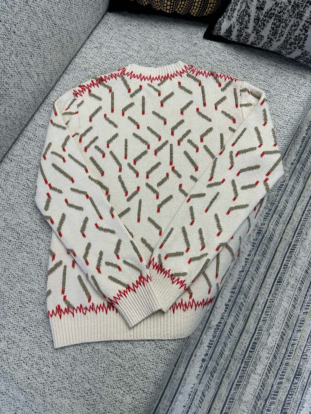 Pull Allumettes en Jacquard Bottega