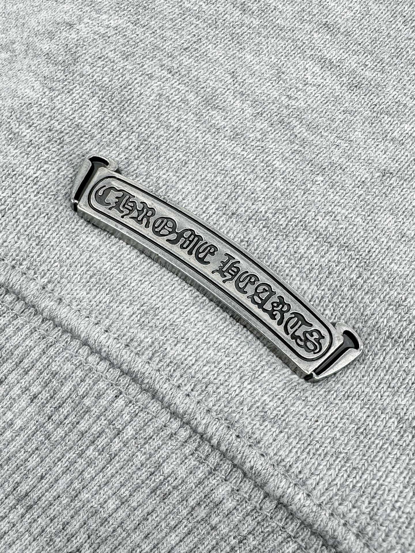 Pull Chrome grise 10/10