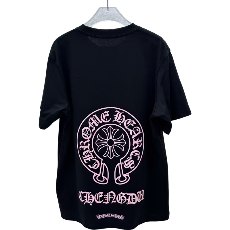 T shirt chrome croix pink