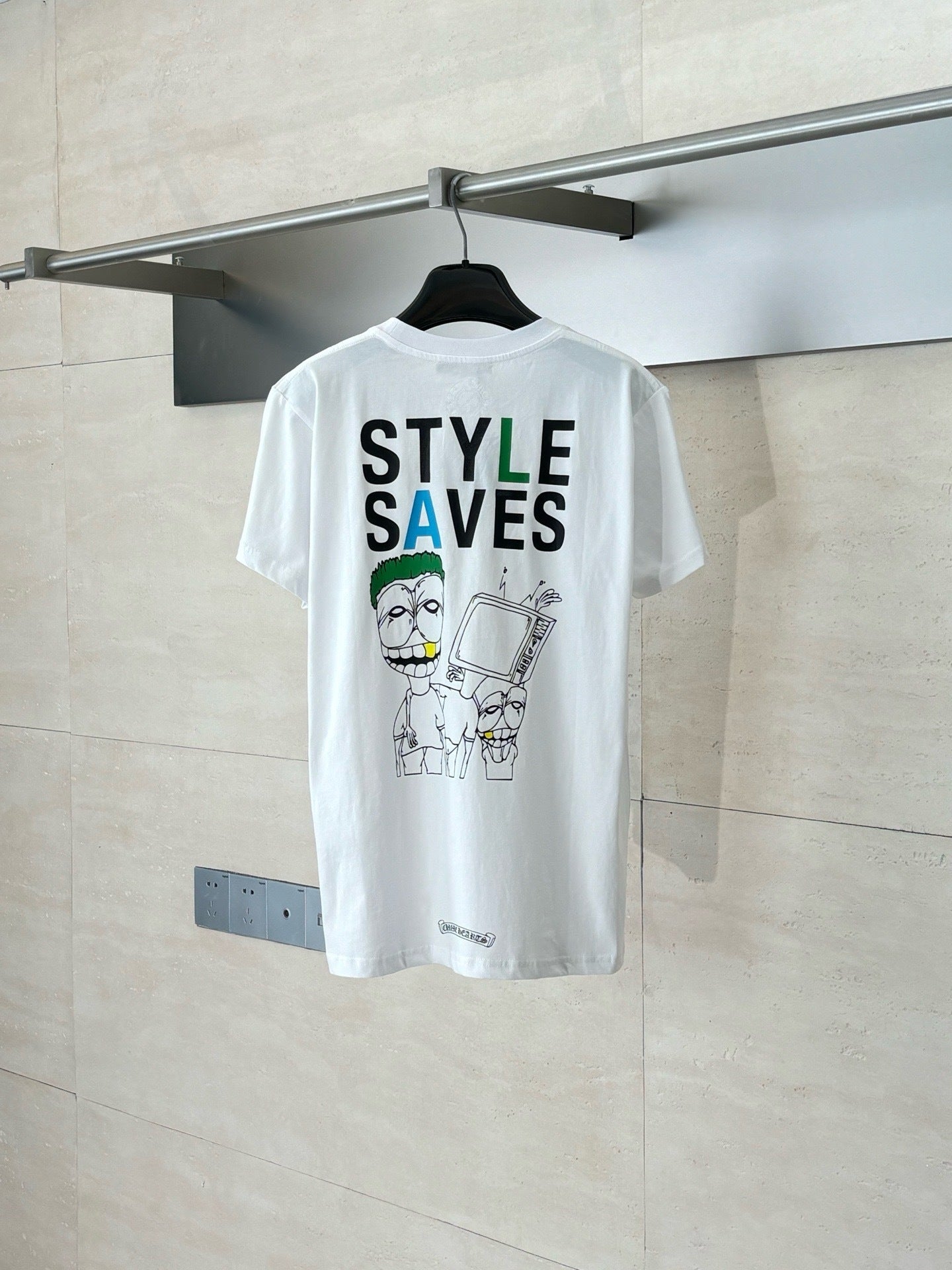 T shirt styles save chrome