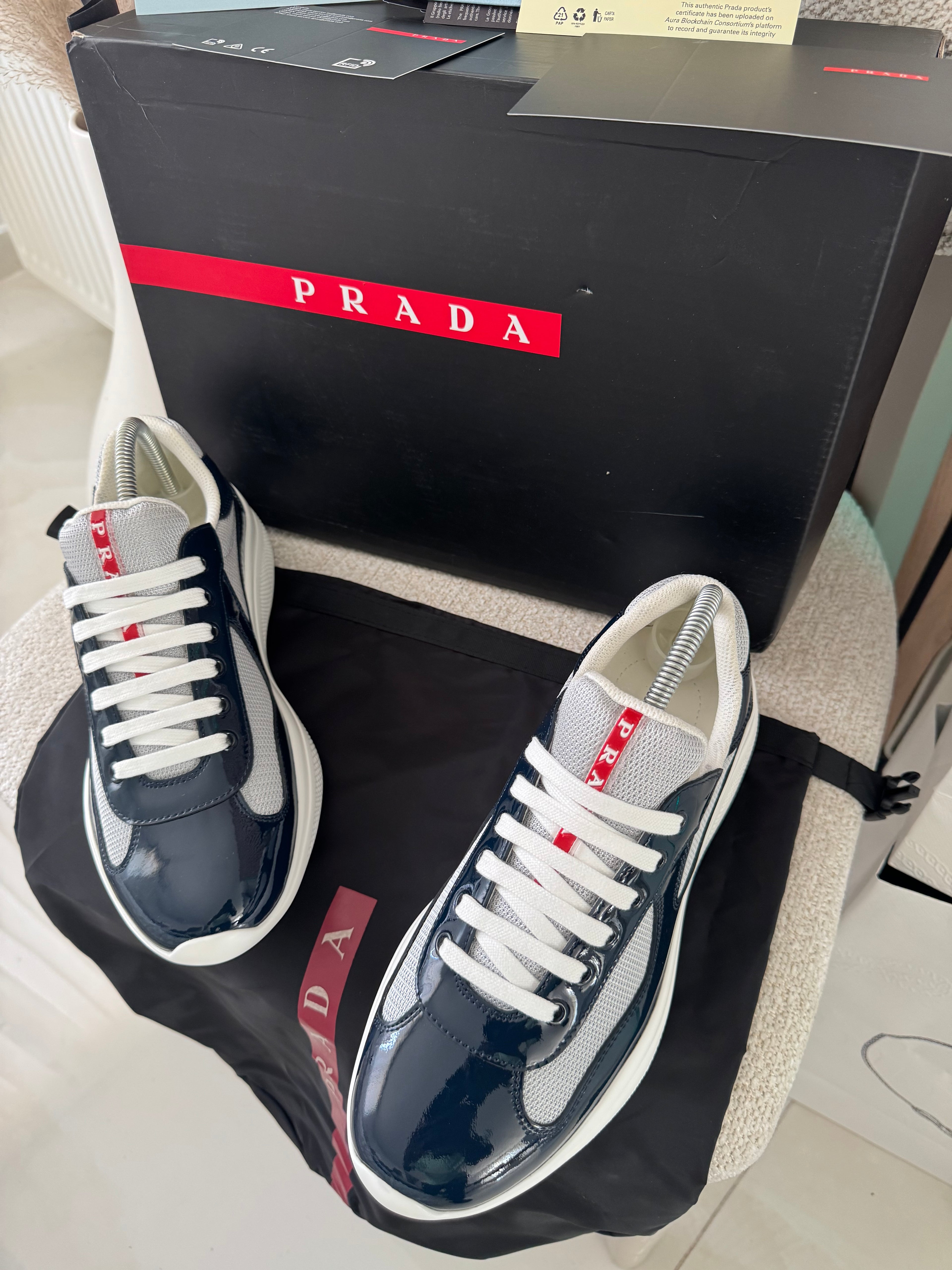 Sneakers america S Cup bleu nuit  V3S