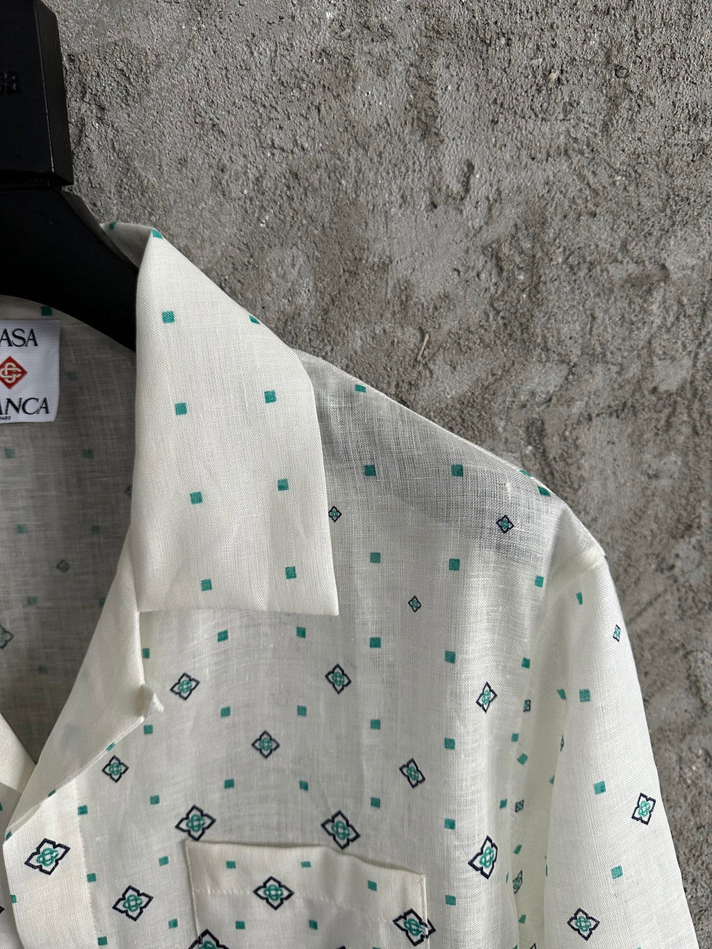 Casa B - Chemise à Manche courte soie Gradient Monogram