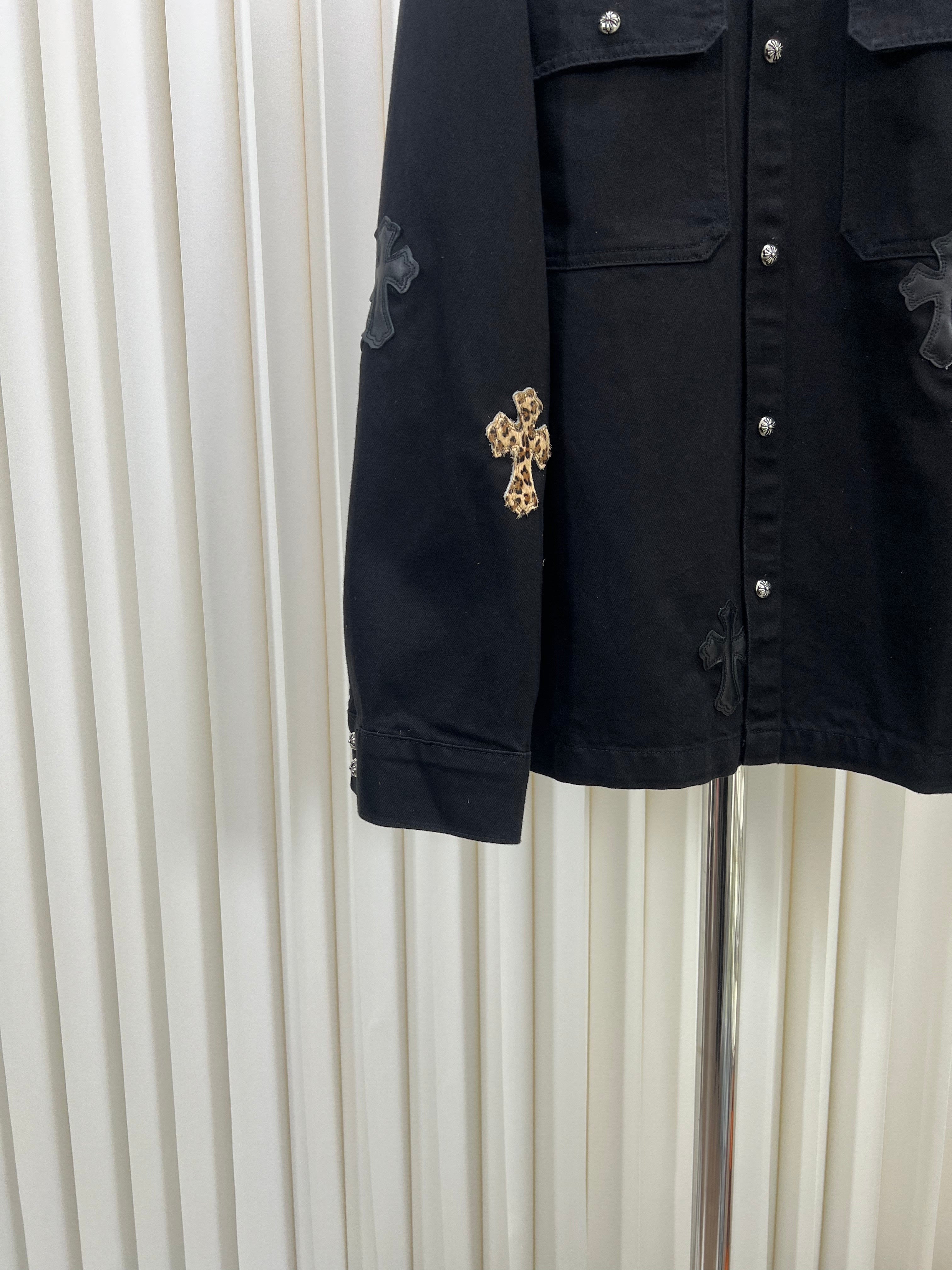 Veste Denim Black Chrome