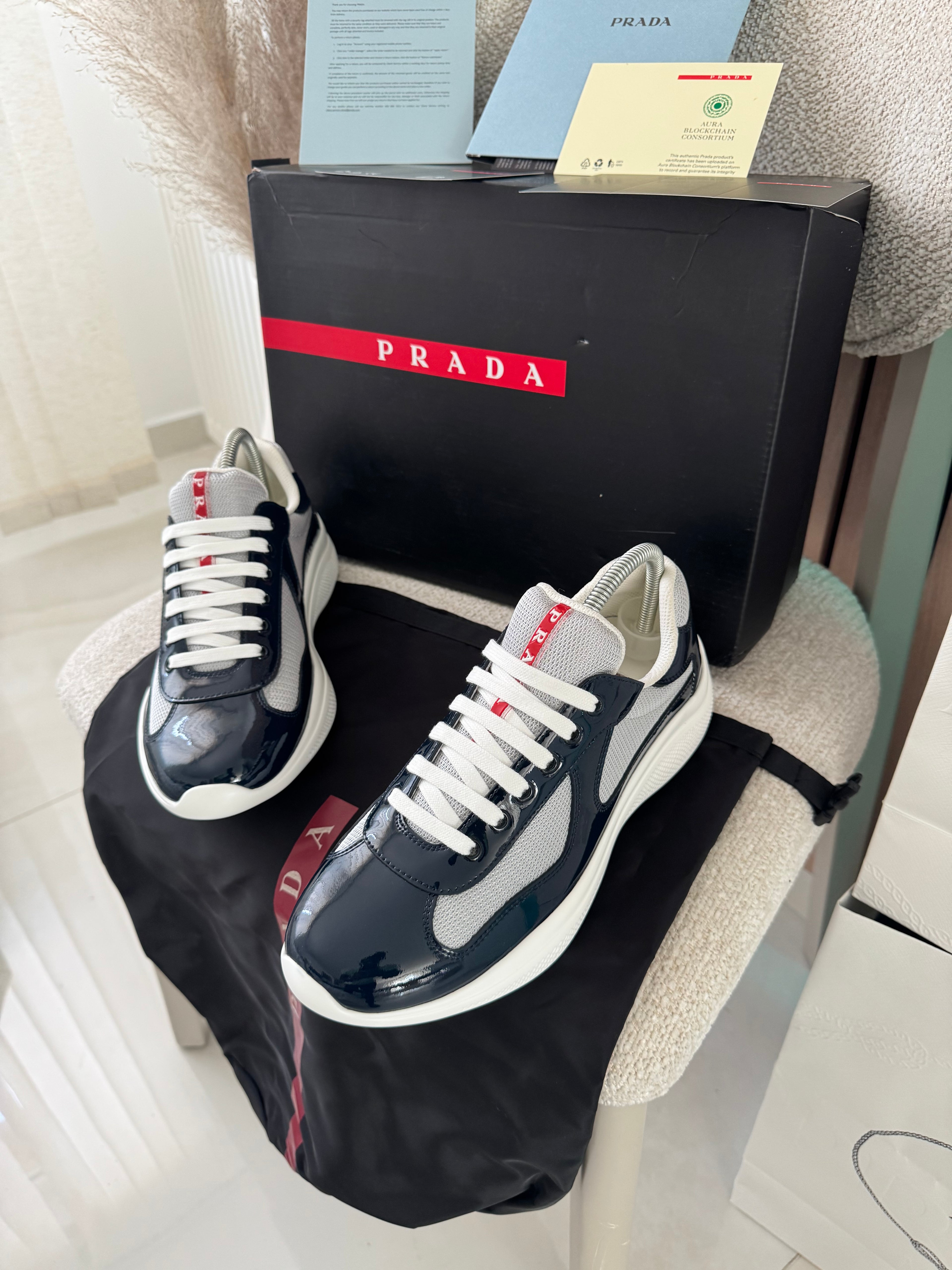 Sneakers america S Cup bleu nuit  V3S