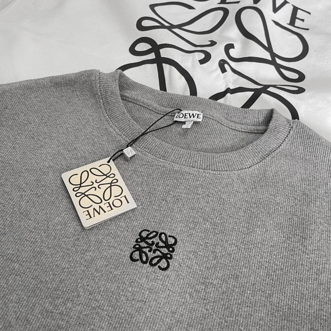 Pull  coton  grey Loew