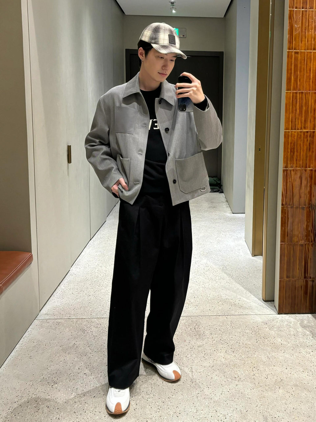 Cardigan en cachemire & laine utilitaire Loew