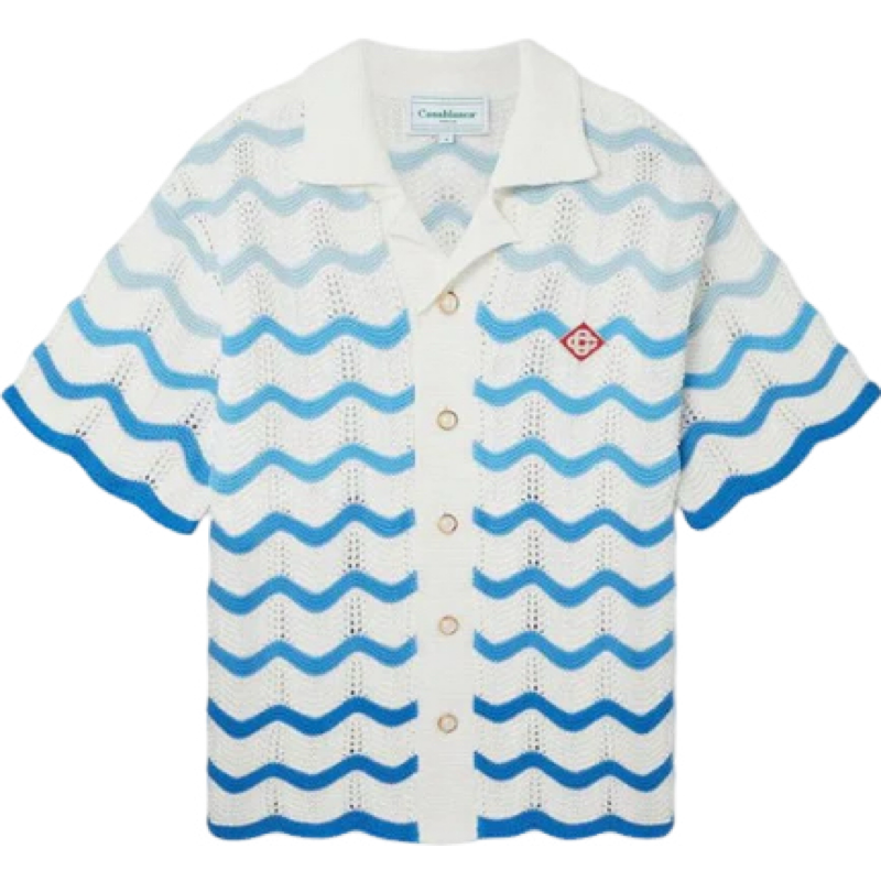 Casa B - Wavy Gradient Blue