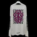 T shirt Chrome White  Rosé sleeve
