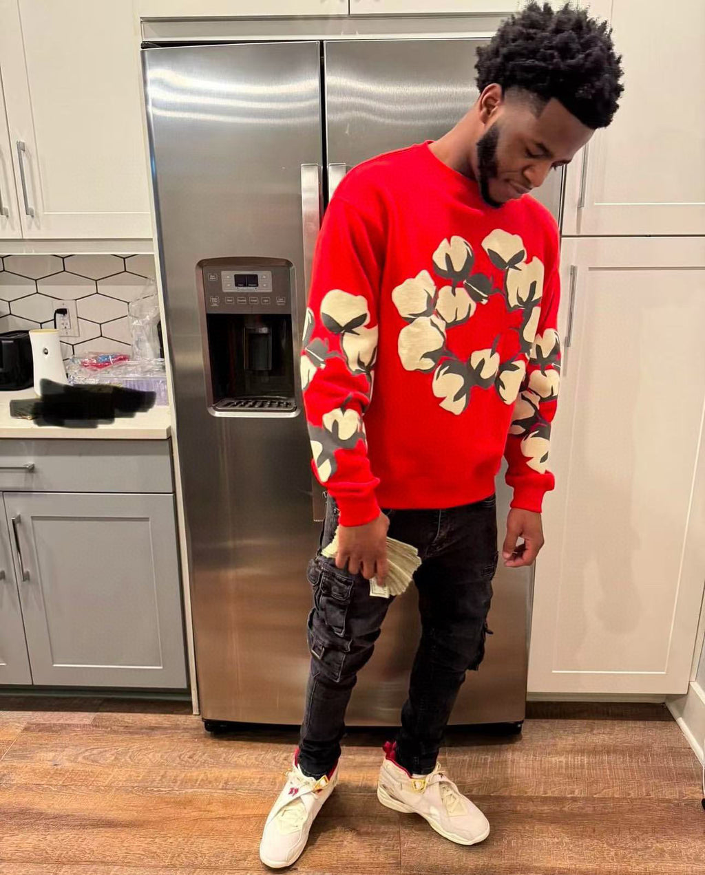 Pull  DTEARS manches longues red